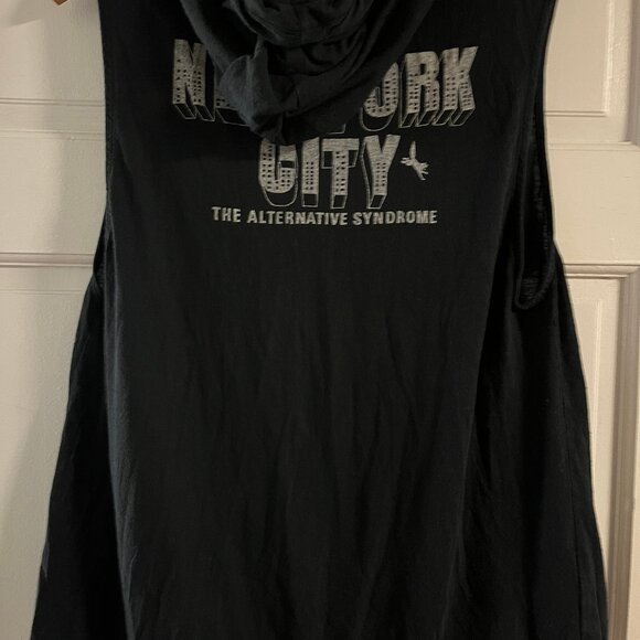 Happy Camper New York City Unique Graphic Vintage hooded Tank - Picture 4 of 16
